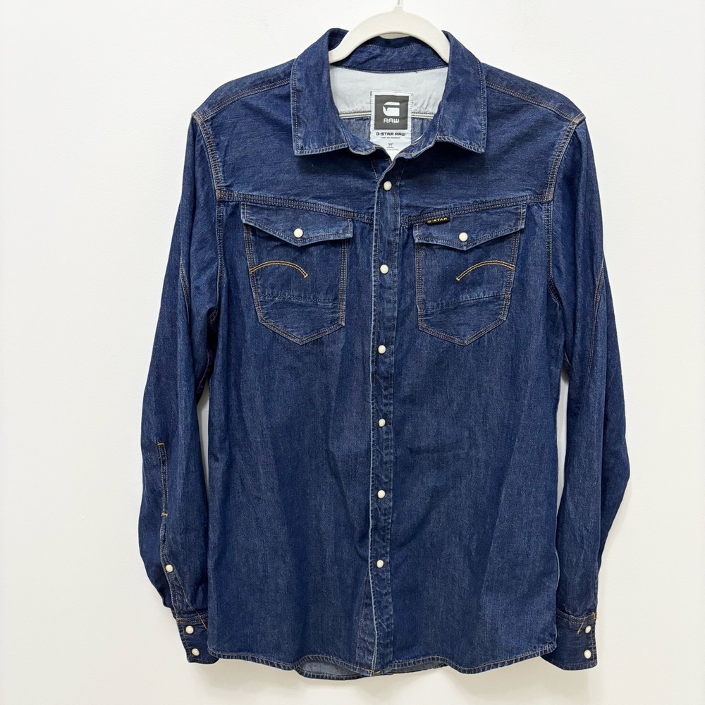 Men's Denim Shirt - Blue